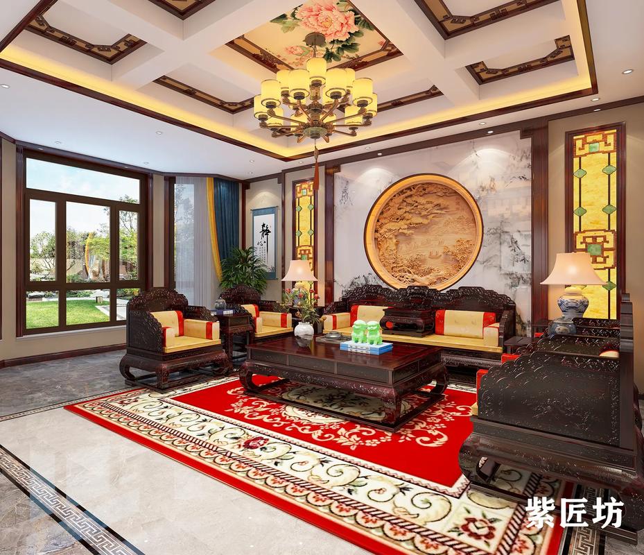 中式园林别墅客厅装修,古典与现代的完美融合 装修知识 中式园林别墅客厅装修,古典与现代的完美融合 中式园林别墅客厅装修,古典与现代的完美融合 装修知识